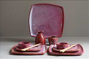 Jogo de Sushi Quadrado 2 Pessoas