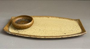 Petisqueira Retangular Abaulada G