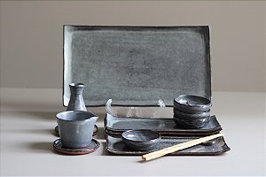 Jogo de Sushi Cerâmica Águas do Norte 4P