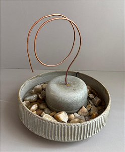 Fonte de Água Redonda Esculpida