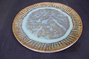 Prato principal borda grãos