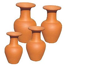 Vaso de Cerâmica Boliche