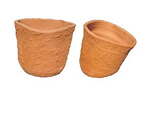 Vaso de Cerâmica Trevo Reto ou Tombado