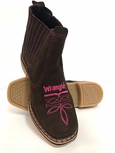 botina wrangler infantil