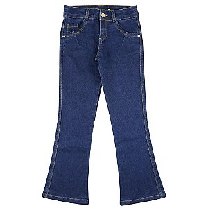 Calça Infantil Look Jeans Flare Jeans - Look Modas