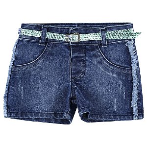 Shorts Look Jeans c/ Cinto Jeans