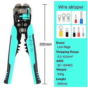 Ferramentas de descascador de fios, alicate multiferramenta, cortador automátic