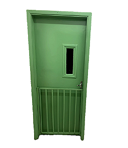 GRADE DE PROTEÇÃO PARA PORTA  0,80X0,90  TUBO 20X20X1,5