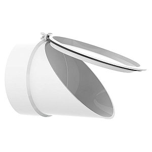 VALVULA RETENÇÃO ABS  ESG 100MM  - VALESPLAST