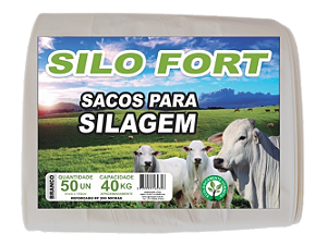 Sacos De Silagem Branco 51x110 - 200 Micras C/50 Unid