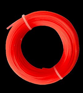 Fio De Nylon P/ Roçadeira 2,0 x 15m Redondo