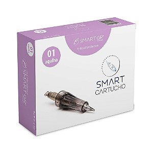 Cartucho Smart Pen Preto 01 Agulha Cx 10 - Smart GR