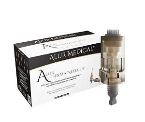 Alur Derma Needles® 36 Agulhas - Cartucho para Caneta de Microagulhamento (CAIXA)