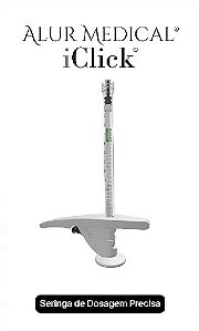 SERINGA ICLICK 1ML - DOSAGEM PRECISA PARA TOXINA BOTULÍNICA ALUR 20 UNIDADES