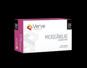 KIT MICROCANULA VERVE 22G 50MM COM AGULHA AUXILIAR canula