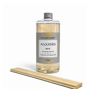 Refil Difusor Floresta Verde 500 ml - Algodão