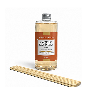 Refil Difusor Floresta Verde 500 ml - Caminho das Índias