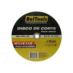 DISCO DE CORTE 4.1/2 X 1.0 INOX BELTOOLS