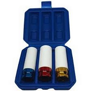 JOGO SOQUETE IMPACTO 1/2" 03PCS LONGO 17-19-21MM  PRO-1721K PDR