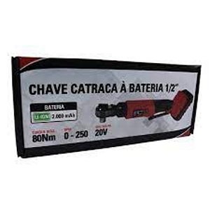CHAVE CATRACA A BATERIA SGT755012 80 NM 20V2AH 1 BATERIA SIGMA