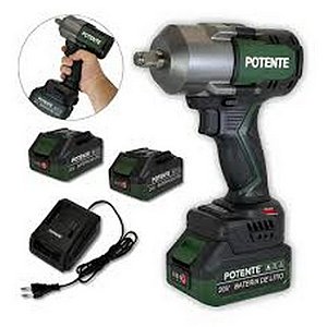 CHAVE IMPACTO 1/2" A BATERIA 900NM 20V/4AH LI-ON 2 BATERIAS POTENTE