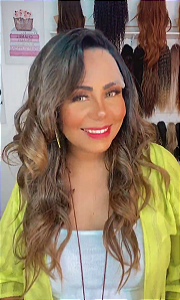 LACE FRONT LORRAINE MORENA ILUMINADA TOPO 13X6
