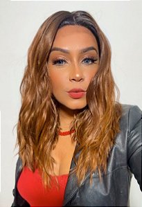 LACE FRONT LEONA COBRE