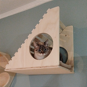 NICHO PARA GATOS - TRIÂNGULO 1
