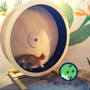 Roda de Exercícios para Gatos R$ 1.790,00 sob encomenda * Comercializado somente em São Paulo - Capital- ABC