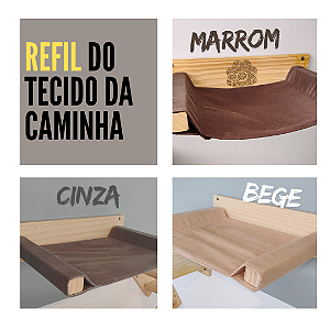 REFIL DO TECIDO DA CAMA SUSPENSA