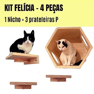 KIT FELÍCIA 4 PEÇAS