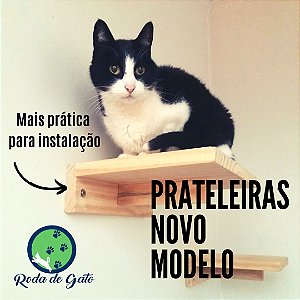 PRATELEIRAS PARA GATOS - TAMANHOS - P-M-G