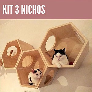 kit 3 Nichos
