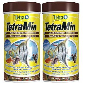 Ração TETRAMIN Flakes 52g | Kit c/ 2 Potes