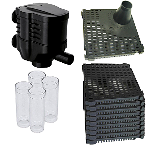 KIT Filtragem Biológica p/ Aquários de 200 Litros - 220v