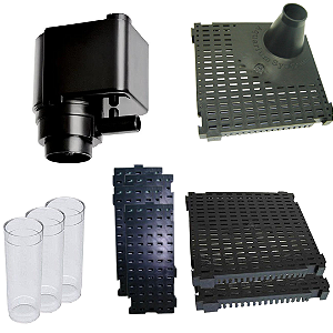 KIT Filtragem Biológica p/ Aquários de 50 Litros - 220v