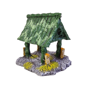 Enfeite Cabana Bambu Verde