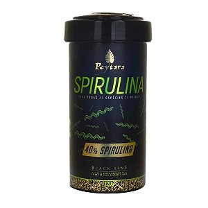 Ração SPIRULINA Black Line 120g POYTARA