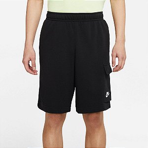 Bermuda Nike Masculina  Sportswear Club Cargo-  Preta CZ9956