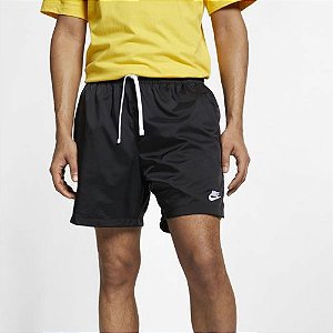 Bermuda Nike Masculina Sportswear Woven Flow- Preta AR2382