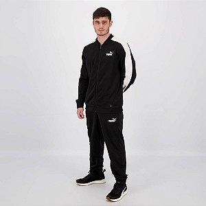 Jaqueta puma best sale preta e branca