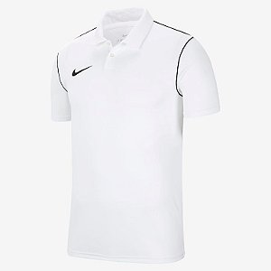 Polo Nike Masculina Dri-Fit Park  Branca- BV6879