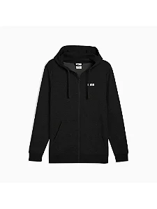 Moletom Puma Masculino Essentials Small Logo Full-Zip Sweat - Preto 686776