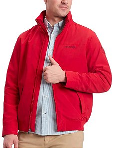 Jaqueta Tommy Hilfiger Masculina Sustainable - Vermelha