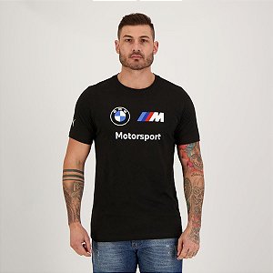 Camiseta Puma Masculina BMW Motorsport ESS-  Preta  632358