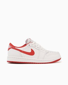 Tênis Air Jordan 1 Retro Low OG University Red- CZ0790