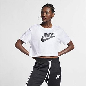 Cropped Nike Feminino Tee Sportswear Essential - Branco BV6175 - CARINHA  DAS MARCAS