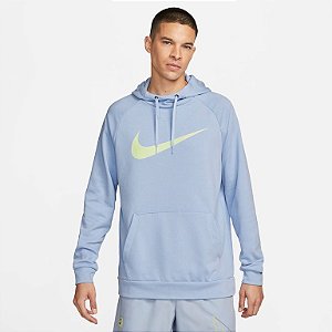 Camiseta Nike Masculina Sportswear Oversized Swoosh- Azul DX2115