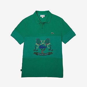 Polo Lacoste Masculina Regular Fit- Verde PH2098