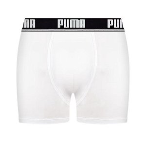 Cueca Puma Masculina Box Cotton - Branca (500)